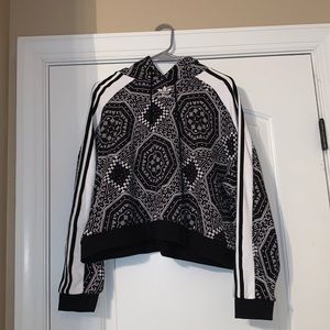 Adidas cropped hoodie